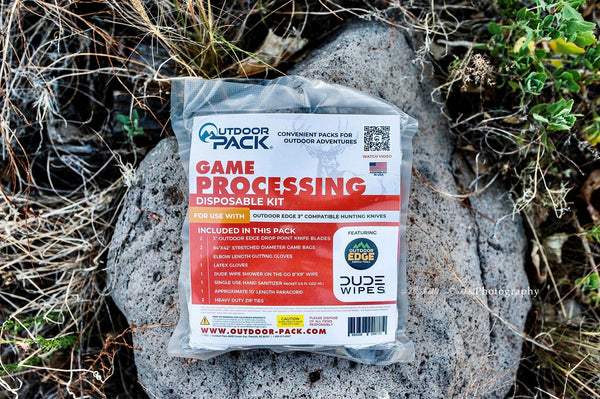 DISPOSABLE GAME PROCESSING KIT FOR OUTDOOR EDGE 3